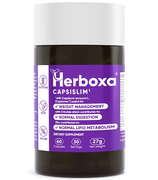 Herboxa Capsislim metabolism blend 60 capsules with cayenne and green tea