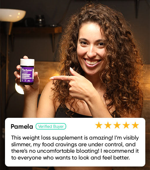 Herboxa Capsislim product review: "This weight loss supplement is amazing! I've visibly slimmer, my food cravings are under control, and there's no uncomfortable bloating! I recommdnd it to everyone who wants to look and feel better."